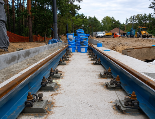 TINES®Polyrail solutions in the Las Gdański tram loop expansion project in Bydgoszcz