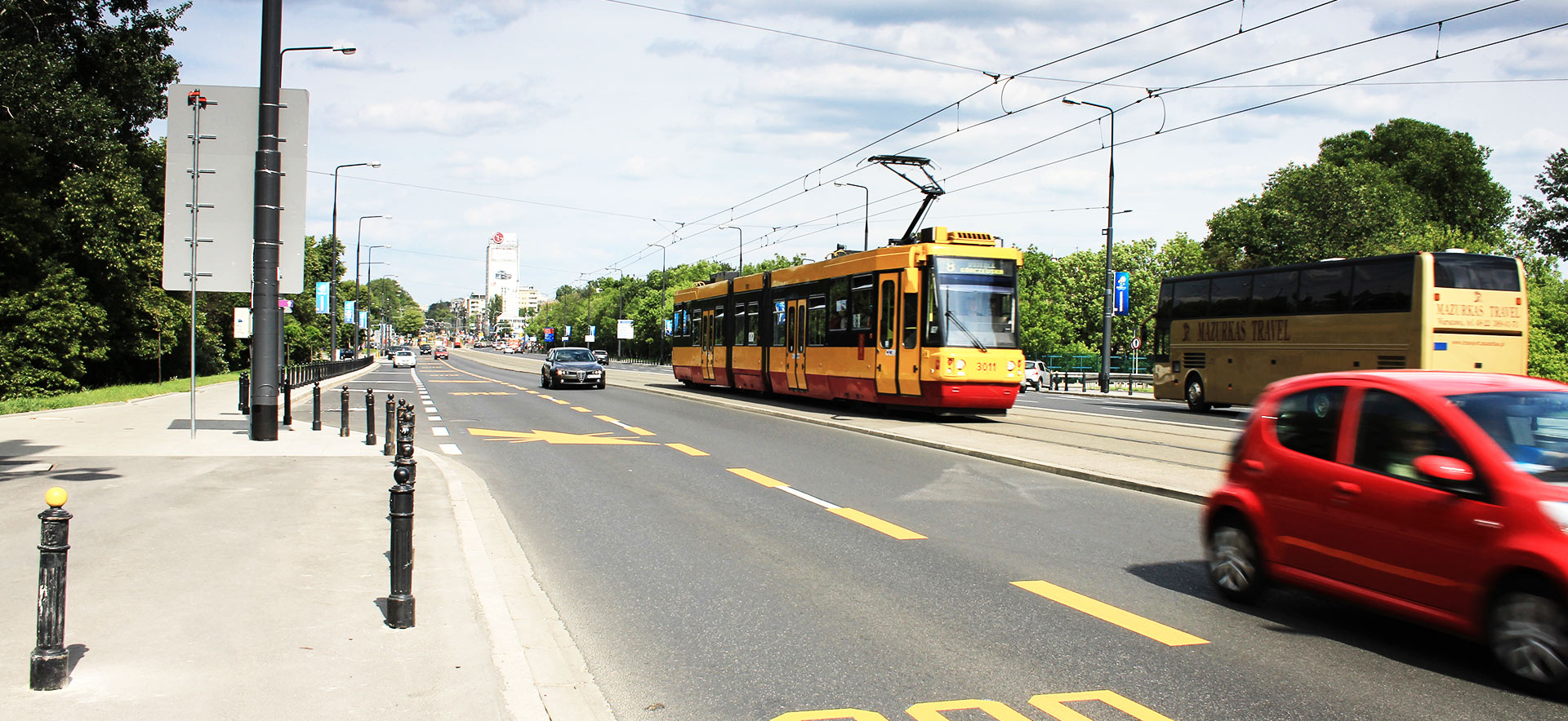 Tramwaj Warszawa - Tines