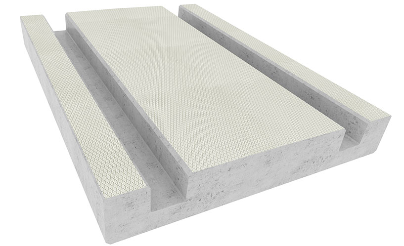 LC-L - сборная путевая плита