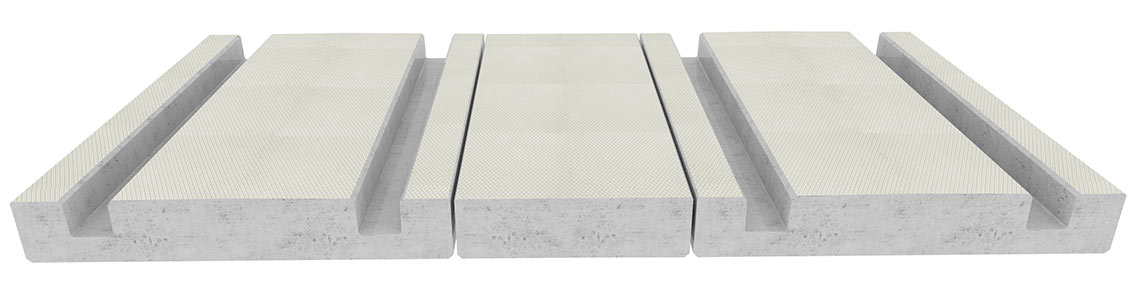 TINES TRAM LC-LM плита міжколійна