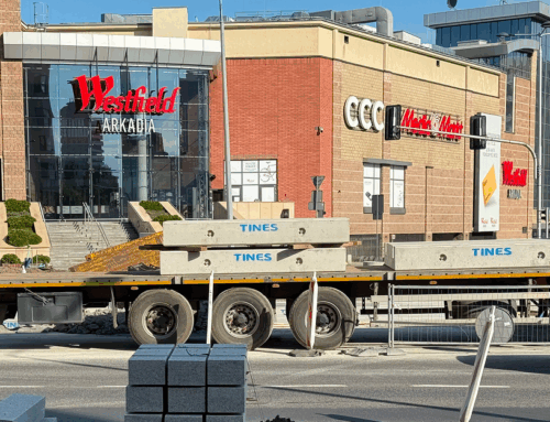Dostawa prefabrykatów torowych TINES® TRAM LC-L dla STRABAG na zlecenie Tramwajów Warszawskich