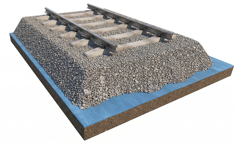 Maty wibroizolacyjne podtłuczniowe podpodsypkowe SBM