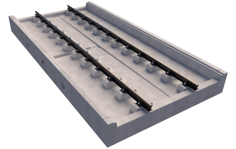 Szynowa taca szczelna Tines