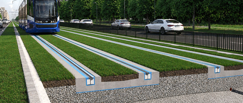 TRAM EKO SLAB - Tines